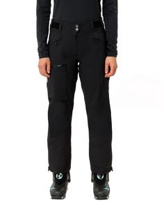 Rückansicht von VAUDE Women's Monviso 3L Pants Funktionshose Damen black