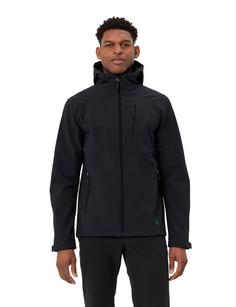 Rückansicht von VAUDE Men's Cyclone Hooded Jacket Outdoorjacke Herren black