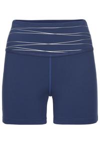 Vivance active Shorts Shorts Damen - dunkelblau - silber