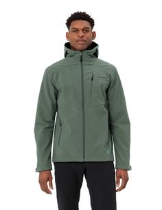 Rückansicht von VAUDE Men's Cyclone Hooded Jacket Outdoorjacke Herren agave