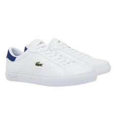 Lacoste Sneaker Sneaker Herren Weiß/Marine