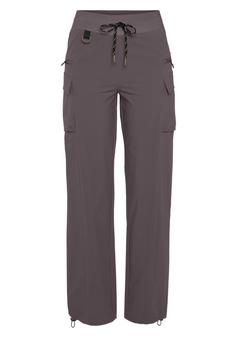 LASCANA Active Trekkinghose Wanderhose Damen taupe