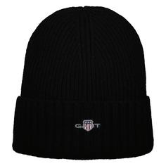 GANT Mütze Beanie Schwarz