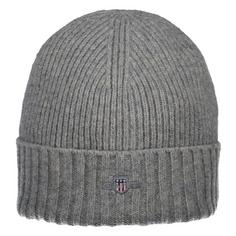 GANT Mütze Beanie Grau