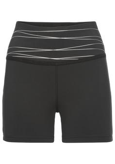 Vivance active Sporthose Leggings Damen schwarz, silber