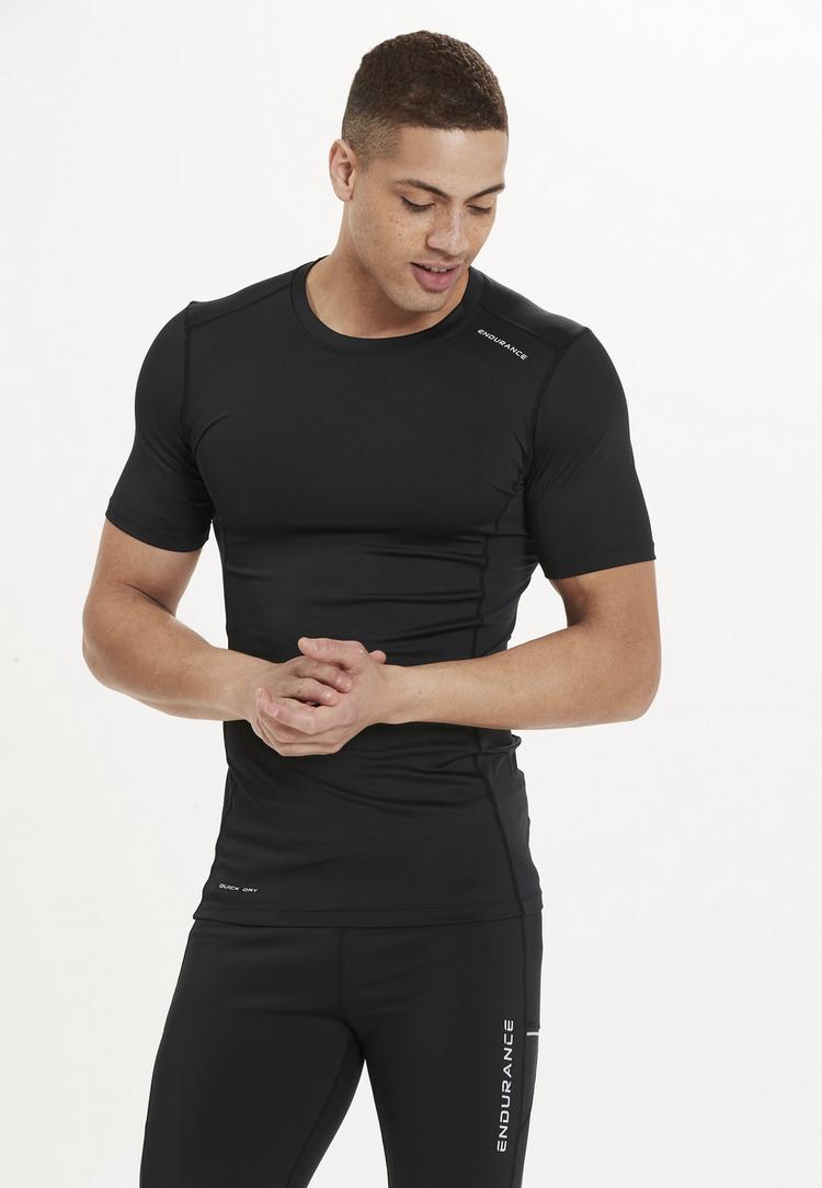 Endurance Endurance Power Laufshirt Herren - 1001 Black - 0 | SportScheck