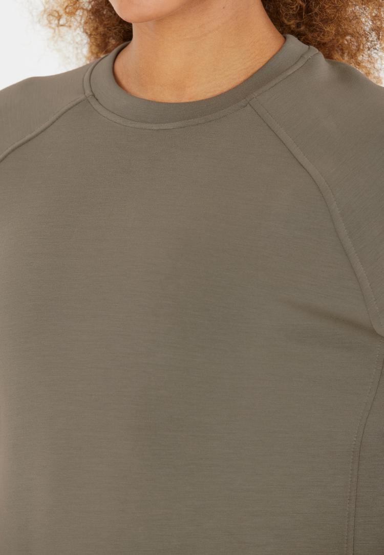 Athlecia Athlecia Jacey Sweatshirt Damen - 3211 Smokey Olive - 2 | SportScheck