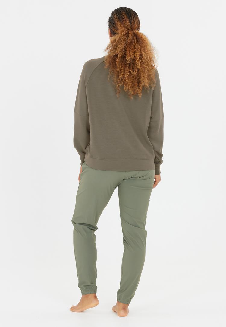 Athlecia Athlecia Jacey Sweatshirt Damen - 3211 Smokey Olive - 3 | SportScheck