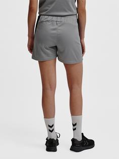 Rückansicht von hummel hmlMULTI PL SHORTS WOMAN Funktionsshorts Damen SHARKSKIN