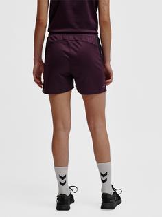 Rückansicht von hummel hmlMULTI PL SHORTS WOMAN Funktionsshorts Damen PLUM PERFECT