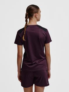 Rückansicht von hummel hmlMULTI PL JERSEY WOMAN Funktionsshirt Damen PLUM PERFECT