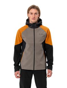 Rückansicht von VAUDE Men's Qimsa Softshell Jacket Outdoorjacke Herren kurkuma