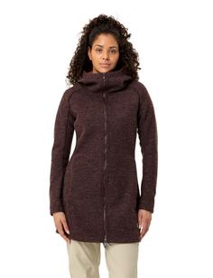 Rückansicht von VAUDE Women's Tinshan Coat III Outdoorjacke Damen dark oak