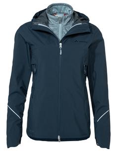 VAUDE Women's Yaras 3in1 Jacket Doppeljacke Damen dark sea/blue