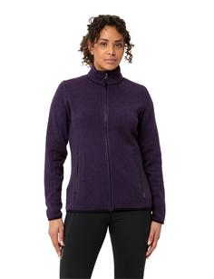 Rückansicht von VAUDE Women's Rienza Jacket IV Outdoorjacke Damen eggplant