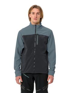 Rückansicht von VAUDE Men's Virt Softshell Jacket II Outdoorjacke Herren heron