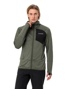 Rückansicht von VAUDE Men's Monviso Fleece Jacket II Outdoorjacke Herren khaki