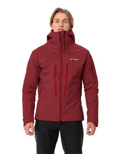 Rückansicht von VAUDE Men's Monviso 3L Jacket Outdoorjacke Herren carmine