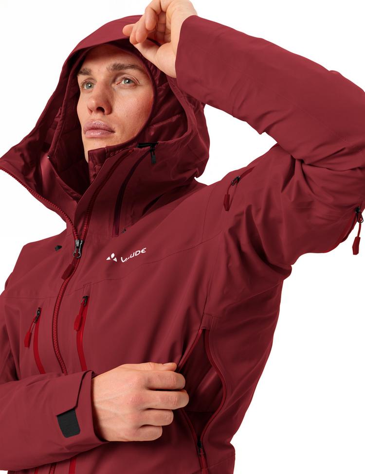 VAUDE VAUDE Men's Monviso 3L Jacket Outdoorjacke Herren - carmine - 1 | SportScheck