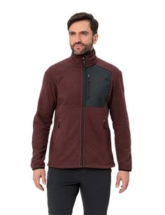 Rückansicht von VAUDE Men's Neyland Fleece Jacket Outdoorjacke Herren dark oak