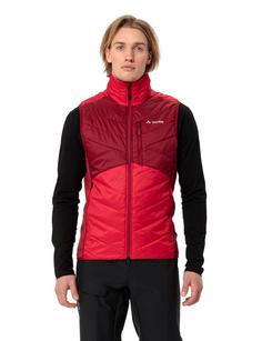 Rückansicht von VAUDE Men's Sesvenna Vest IV Outdoorweste Herren red