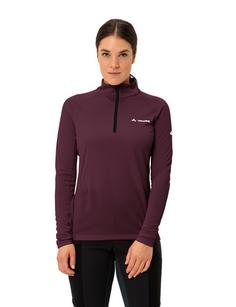 Rückansicht von VAUDE Women's Larice Light Shirt II Sweatshirt Damen cassis uni