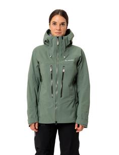 Rückansicht von VAUDE Women's Monviso 3L Jacket Outdoorjacke Damen agave