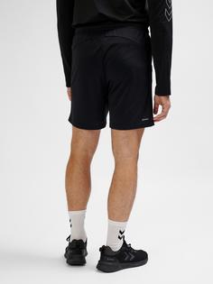 Rückansicht von hummel hmlMULTI PL SHORTS Funktionsshorts Herren BLACK