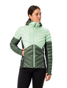 Rückansicht von VAUDE Women's Sesvenna Pro Jacket II Outdoorjacke Damen agave