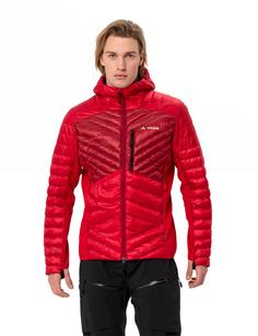 Rückansicht von VAUDE Men's Sesvenna Pro Jacket II Outdoorjacke Herren red