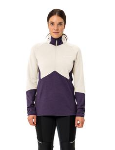 Rückansicht von VAUDE Women's Larice HZ Fleece Jacket Outdoorjacke Damen eggplant