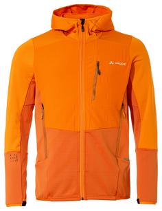 VAUDE Men's Monviso Hooded Grid Fleece Jacket Outdoorjacke Herren kurkuma