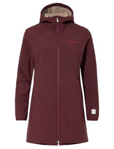 VAUDE Women's Moena Softshell Parka Outdoorjacke Damen dark oak