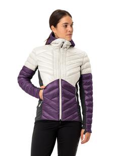 Rückansicht von VAUDE Women's Sesvenna Pro Jacket II Outdoorjacke Damen eggplant