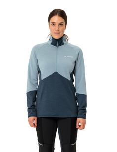 Rückansicht von VAUDE Women's Larice HZ Fleece Jacket Outdoorjacke Damen nordic blue