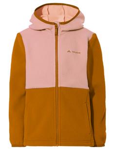 VAUDE Kids Pulex Hooded Jacket II Outdoorjacke Kinder silt brown/rose