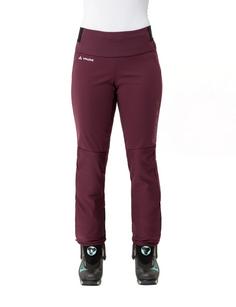 Rückansicht von VAUDE Women's Larice Core Pants Funktionshose Damen cassis uni