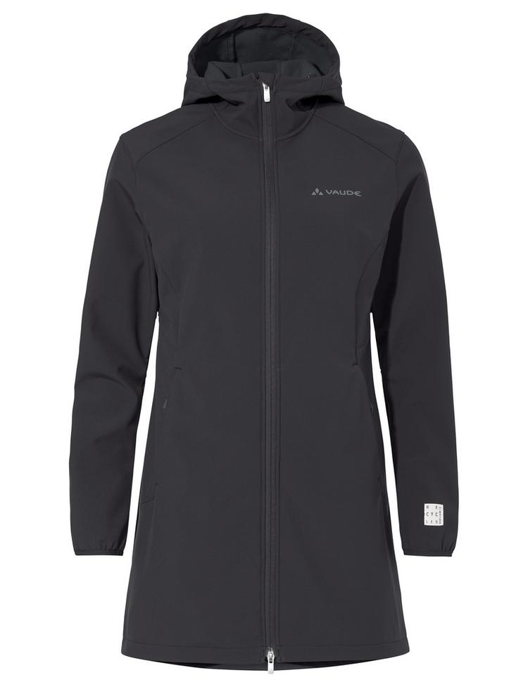 VAUDE VAUDE Women's Moena Softshell Parka Outdoorjacke Damen - phantom black - 0 | SportScheck