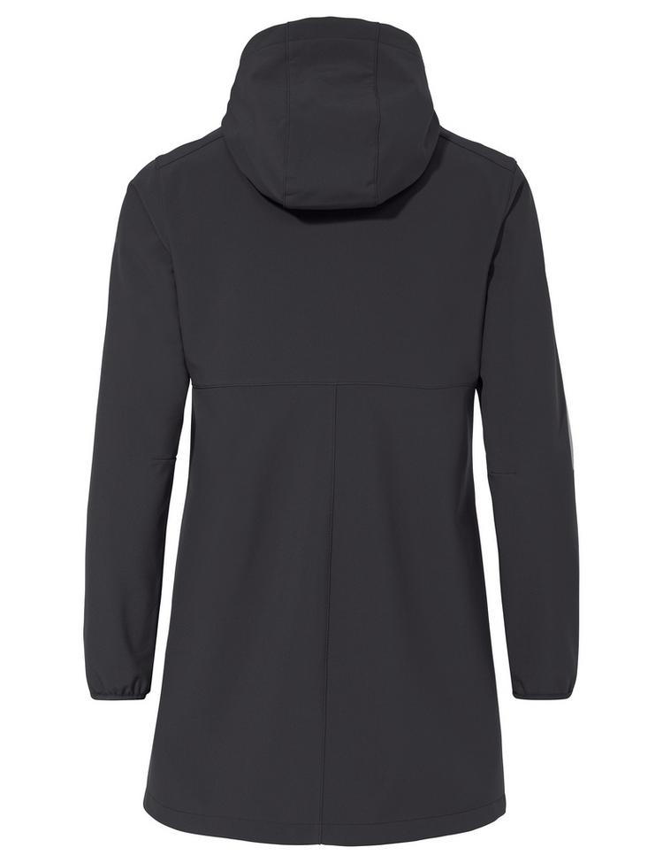 VAUDE VAUDE Women's Moena Softshell Parka Outdoorjacke Damen - phantom black - 0 | SportScheck