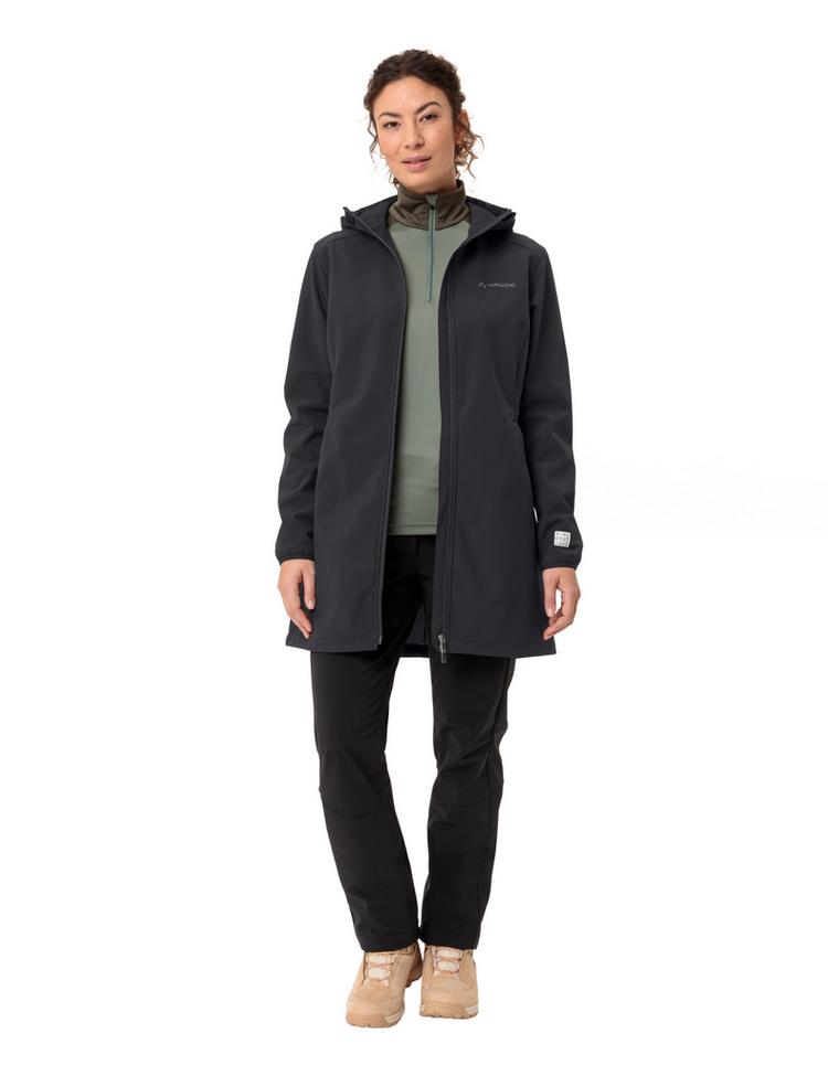 VAUDE VAUDE Women's Moena Softshell Parka Outdoorjacke Damen - phantom black - 2 | SportScheck