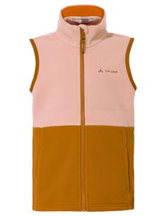 VAUDE Kids Pulex Vest II Outdoorweste Kinder silt brown/rose