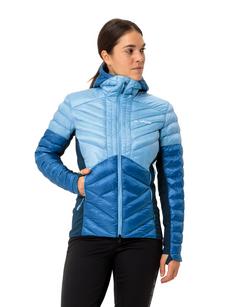 Rückansicht von VAUDE Women's Sesvenna Pro Jacket II Outdoorjacke Damen pastel blue