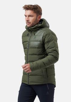 Rückansicht von Odlo SEVERIN N-THERMIC HOODED Daunenjacke Herren deep depths(10784)