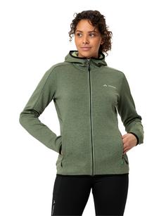 Rückansicht von VAUDE Women's Valsorda Fleece Hoody Outdoorjacke Damen agave