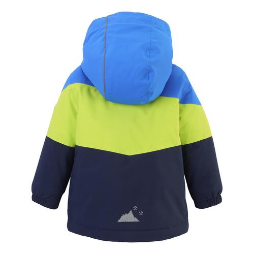 Rückansicht von first instinct by killtec FISW 3 Winterjacke Kinder Blau3043