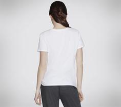Rückansicht von Skechers SKECHERS SHINE TEE T-Shirt Damen Weiß