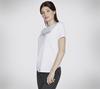 Skechers SKECHERS SHINE TEE T-Shirt Damen - Wei&szlig;