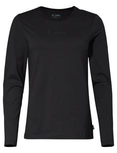 VAUDE Women's Logo LS T-Shirt T-Shirt Damen black