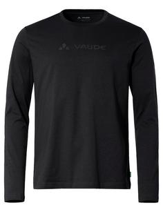 VAUDE Men's Logo LS T-Shirt T-Shirt Herren black