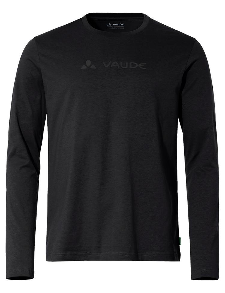 VAUDE VAUDE Men's Logo LS T-Shirt T-Shirt Herren - black - 0 | SportScheck